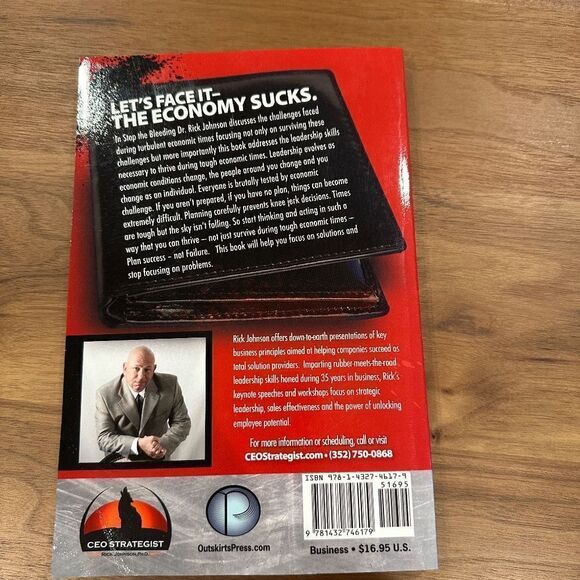 Book, Stop the Bleeding by Dr. Rich Johnson - Picture 2 of 4